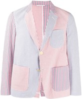 Thumbnail for your product : Thom Browne Seersucker Stripe Sports Coat
