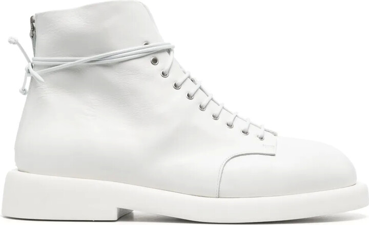 Marsèll Round-Toe Lace-Up Boots