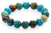 Thumbnail for your product : Nest Turquoise Jasper Beaded Stretch Bracelet