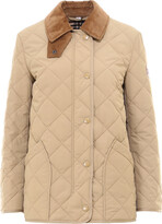 Burberry Cotswold Quilted Barn Jacket Beige Shopstyle