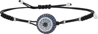 Pippo Perez Pull-Cord Bracelet with Blue Sapphire & Diamond Fatima Eye