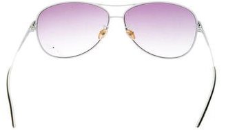 Jill Stuart Tinted Aviator Sunglasses