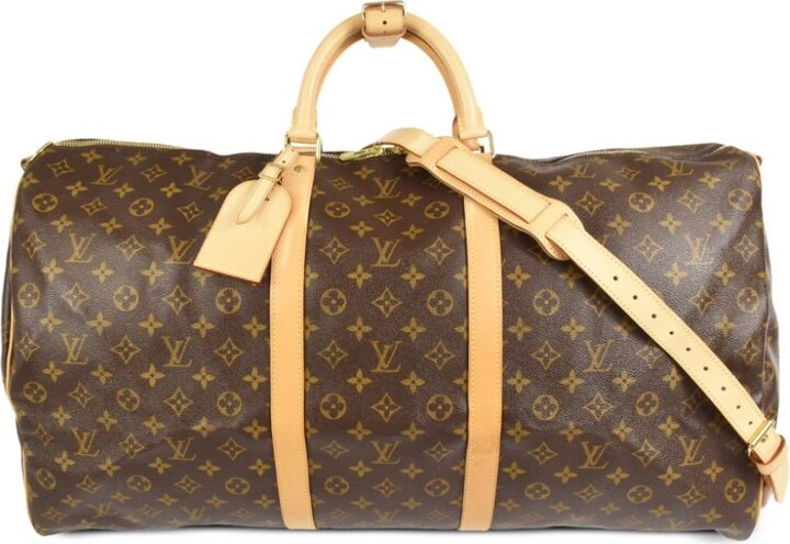 Louis Vuitton 1999 Pre-Owned Keepall 55 Bandouliere Two-Way Travel Bag -  Brown for Women