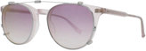 Thumbnail for your product : Garrett Leight Milwood Square Sunglasses, Matte Lilac