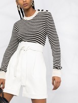 Thumbnail for your product : Philosophy di Lorenzo Serafini High-Waisted Belted Shorts