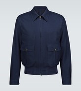 Thumbnail for your product : Lardini Zipped cotton-blend jacket