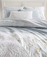 Thumbnail for your product : Martha Stewart Collection CLOSEOUT! Embroidered Floral Reversible Cotton 8-Pc. Queen Comforter Set, Created for Macy's
