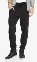 Thumbnail for your product : Express Jogger Pitch Black Drawstring Fleece Pant