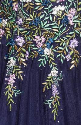 Mac Duggal Embroidered Bodice Ballgown