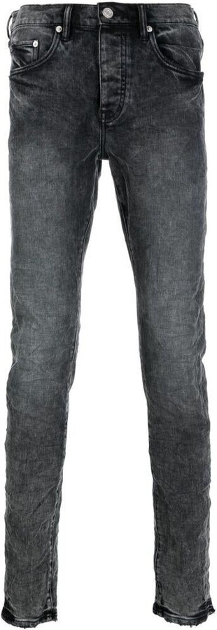 Purple Brand P005 Tuffetage Monogram Slim Jeans - Farfetch