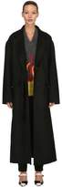 Thumbnail for your product : Prada Oversized Double Wool Long Coat