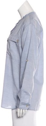 Isabel Marant Long Sleeve Button-Up Top