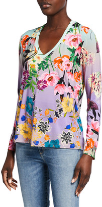 johnny was ariel cropped blouse