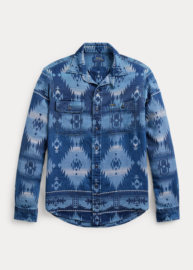 Ralph Lauren The Indigo Southwestern Shirt ShopStyle