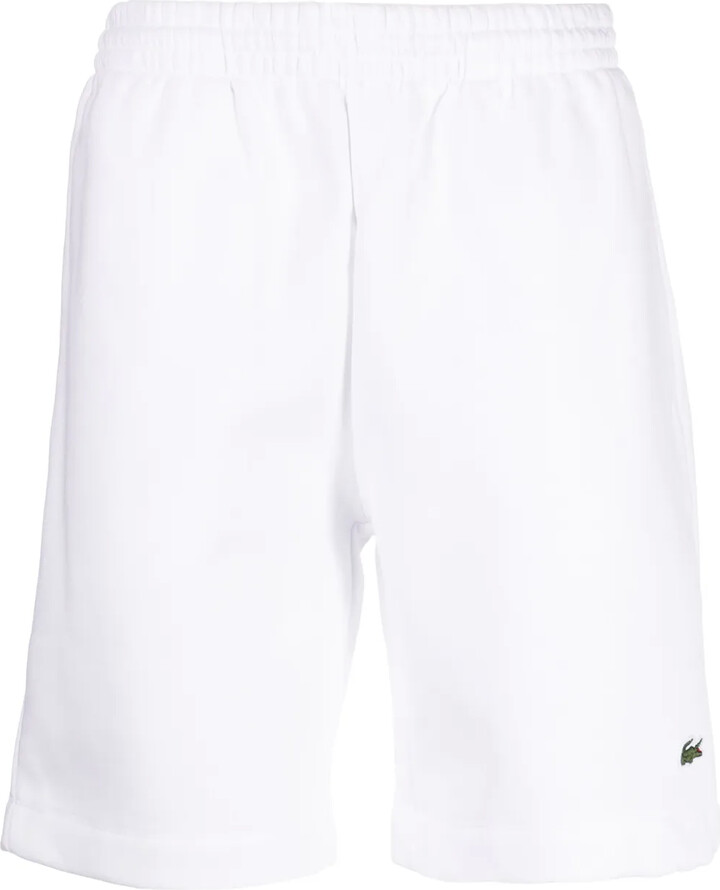 Lacoste Logo-Embroidered Jersey Shorts