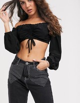 Thumbnail for your product : Liquor N Poker mom jeans with diamante fringing co-ord