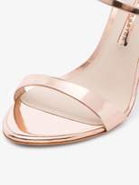Thumbnail for your product : Sophia Webster rose gold Rosalind crystal 110 leather sandals