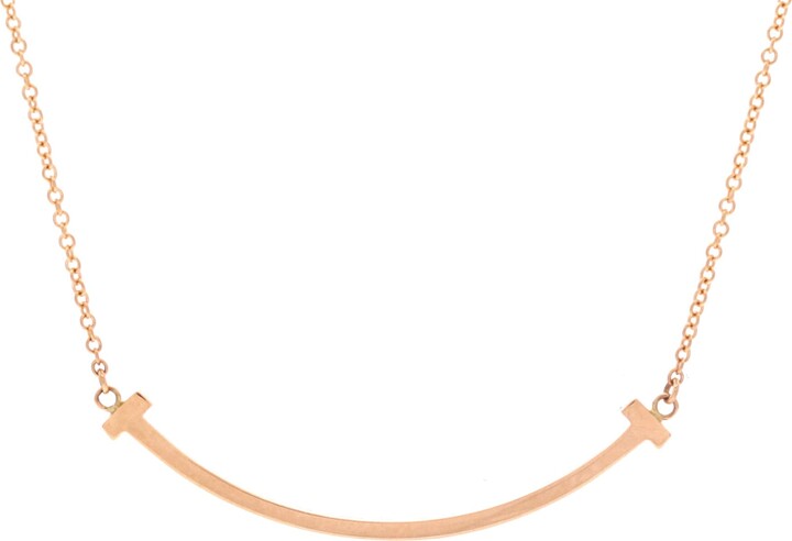 Tiffany & Co. T Smile Pendant Necklace