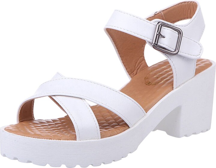 OPFWTYNAW Clogs for Women Size Ladies Sandals Size Wide Fit