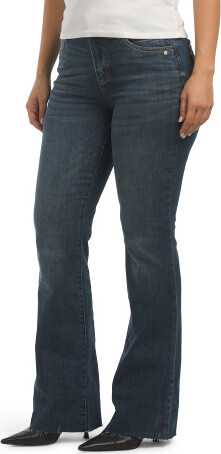 TJMAXX Ab Technology High Rise Itty Bitty More Bootcut Jeans For Women, Spandex/Cotton/Polyester