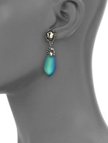 Thumbnail for your product : Alexis Bittar Imperial Noir Lucite & Crystal Dangling Earrings