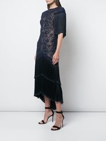 Thumbnail for your product : Tadashi Shoji Fringed Evening Dress