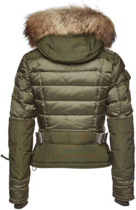Parajumpers Skimaster Down Jacket with Fur-Trimmed Hood
