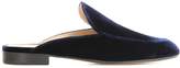 Thumbnail for your product : Gianvito Rossi Exclusive to mytheresa.com Palau velvet slippers