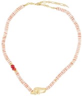 Thumbnail for your product : Anni Lu Shell-Pendant Beaded Necklace