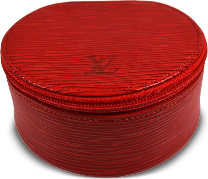 Louis Vuitton 1990-2000s Pre-owned Ecrin Bijoux 10 Jewellery Case - Red