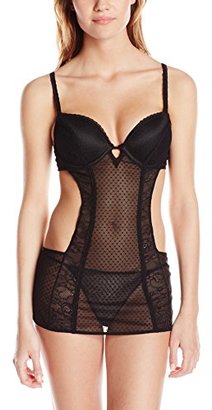 Jezebel Women's Delicious Lace Apron with G-String