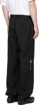 Thumbnail for your product : Soulland Black Finn Trousers