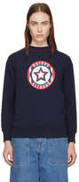 Thumbnail for your product : MAISON KITSUNÉ Navy Super Sweatshirt