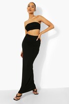 Thumbnail for your product : boohoo Bandeau And Maxi Skirt