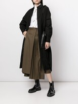 Thumbnail for your product : Y's Oversized Longline Shirt Coat
