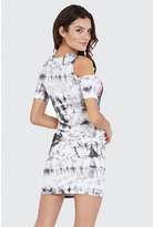 Thumbnail for your product : Select Fashion Fashion Fluro Tye Dye Bodycon Dress 0 - size 10