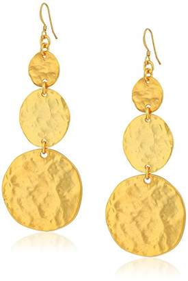 Kenneth Jay Lane Kenneth Jay Lane Small to Large 3 Coin Drop Earrings