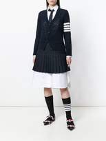 Thumbnail for your product : Thom Browne Wool Blend V-neck Cardigan