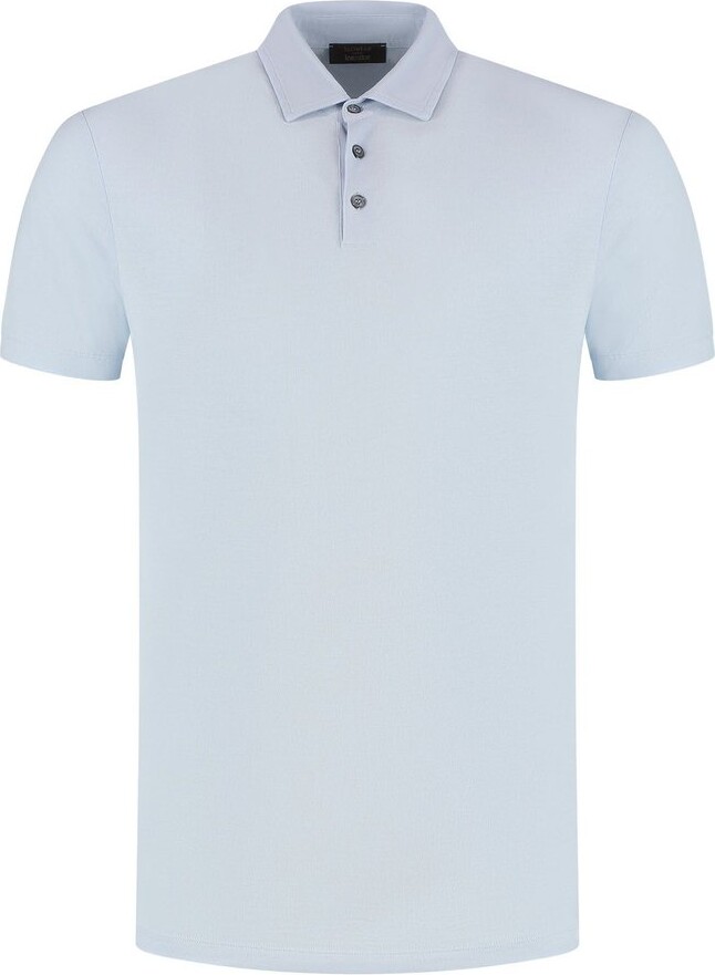 Zanone Button Detailed Short-Sleeved Polo Shirt