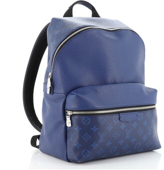 Louis Vuitton, Bags, Louis Vuitton Discovery Backpack Monogram Taigarama  Pm Blue