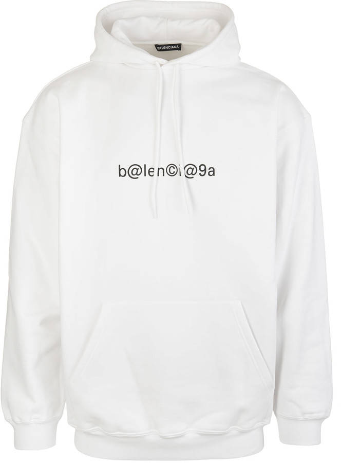 balenciaga sweatshirt white