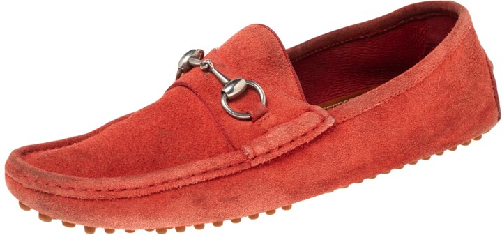Gucci Suede Loafers | Shop the world's largest collection of fashion |  ShopStyle UK