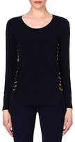 Thumbnail for your product : MICHAEL Michael Kors Chain detail jersey top