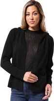 Thumbnail for your product : Minnie Rose 100% Cashmere Open Hoodie Cardi - White