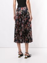 Thumbnail for your product : Romance Was Born Jardin Dream pleated skirt