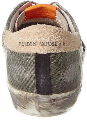 Golden Goose Superstar Canvas & Suede Sneaker