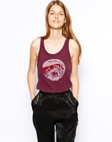 Thumbnail for your product : See by Chloe Tiger Sleeveless Tank Top
