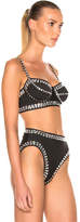 Thumbnail for your product : Norma Kamali Underwire Bikini Top W/ Rhinestones