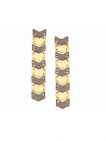 Thumbnail for your product : House Of Harlow Chevron Ladder Earrings