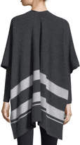 Thumbnail for your product : Neiman Marcus Sequin Striped Cashmere Shawl